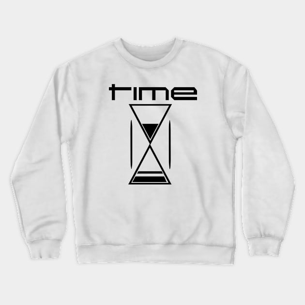 time Crewneck Sweatshirt by gustavoscameli